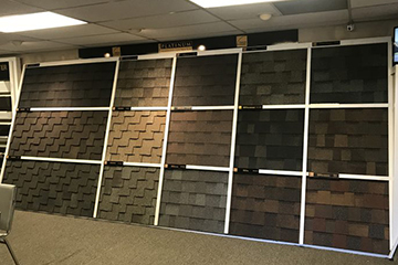 Roof samples